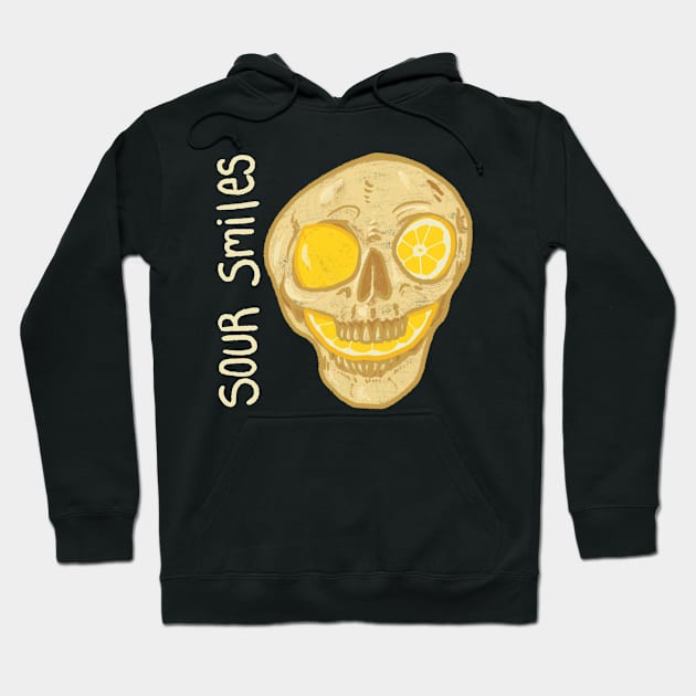 Sour Smiles Hoodie by Ashkatzart